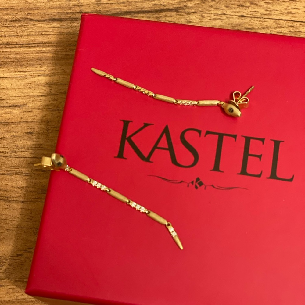 Kassel Jewelry Muse Serpent Drop Earrings.